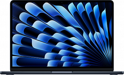 Ноутбук Apple MacBook Air 13" (M4, 2025) 24 ГБ, 512 ГБ SSD, "полуночный черный"