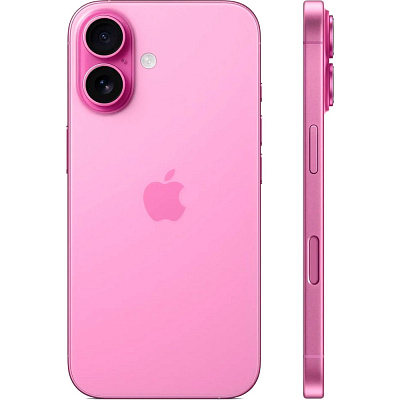 Смартфон Apple iPhone 16 Plus 256 ГБ розовый