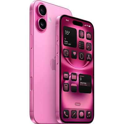 Смартфон Apple iPhone 16 Plus 256 ГБ розовый