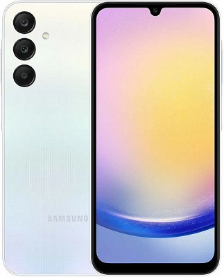 Смартфон Samsung Galaxy A25 8/128 ГБ, голубой